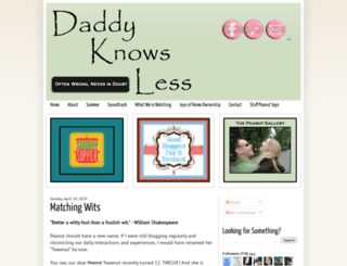 daddyknowsless.blogspot.com screenshot