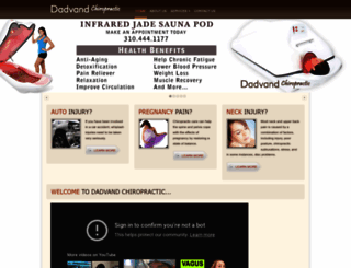 dadvandchiropractic.com screenshot