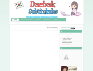 daebak-subtitulados.blogspot.com.ar screenshot