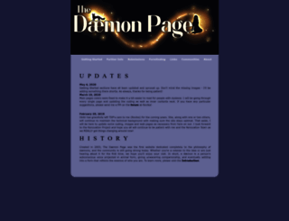 daemonpage.com screenshot