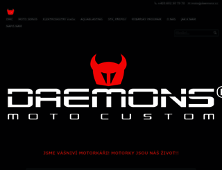 daemons.cz screenshot