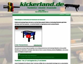daempfer.kickerland.de screenshot