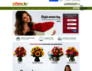 daflores.com screenshot