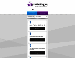dagaanbieding.nl screenshot