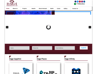 dagainfratech.com screenshot