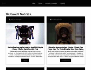 dagaveta.com.br screenshot
