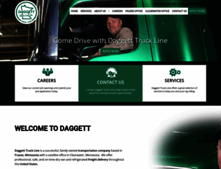 daggetttruck.com screenshot