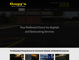 daggsasphalt.com screenshot