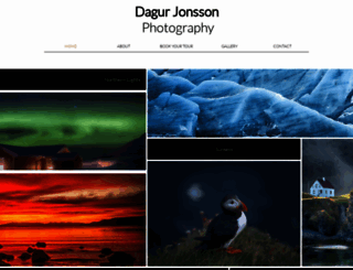 dagurjonssonphotography.com screenshot