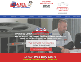dahlheatandair.com screenshot