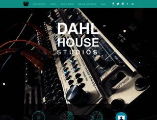 dahlhousestudios.com screenshot