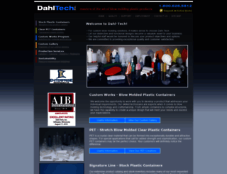 dahltechplastics.com screenshot