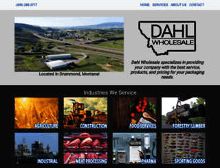 dahlwholesale.com screenshot