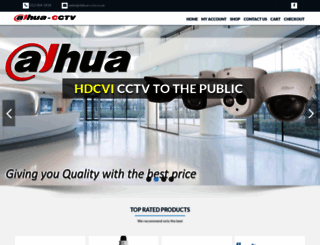dahua-cctv.co.za screenshot