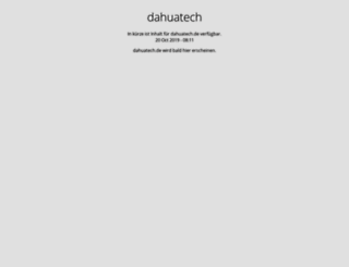 dahuatech.de screenshot