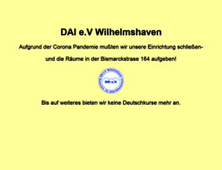 dai-whv.de screenshot