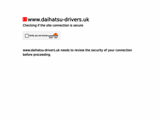 daihatsu-drivers.co.uk screenshot