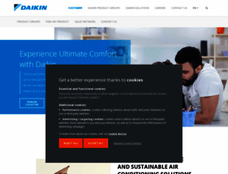 daikinlebanon.com screenshot