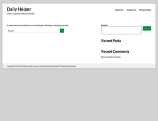 daily-helper.com screenshot