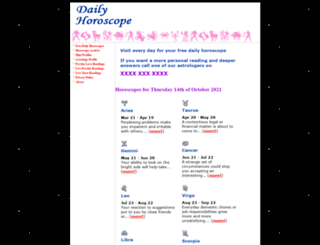 daily-horoscope.co.uk screenshot