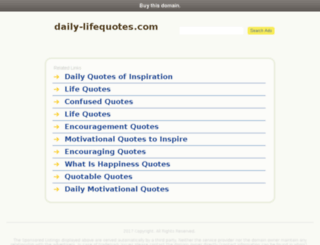 daily-lifequotes.com screenshot