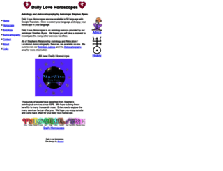 daily-love-horoscope.com screenshot