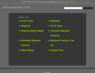 daily-mayhem.com screenshot