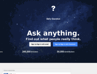 daily-question.com screenshot