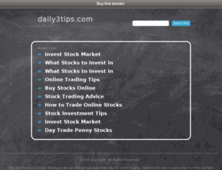 daily3tips.com screenshot
