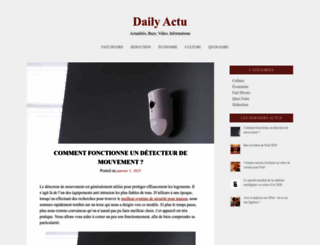 dailyactu.com screenshot