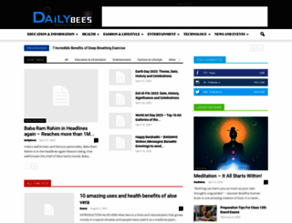 dailybees.in screenshot