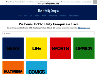 dailycampus.squarespace.com screenshot