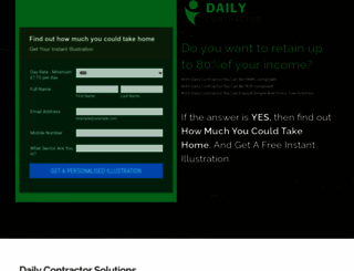 dailycontractor.com screenshot
