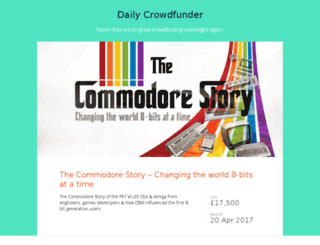 dailycrowdfunder.com screenshot