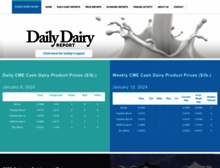dailydairyreport.com screenshot