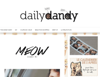 dailydandy.fr screenshot