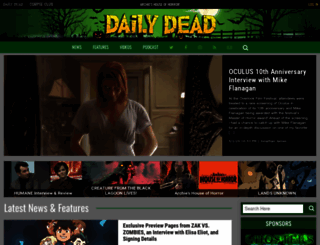 dailydead.com screenshot