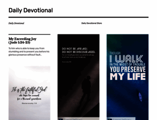 dailydevotionalz.wordpress.com screenshot