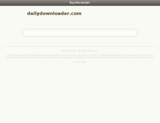 dailydownloader.com screenshot