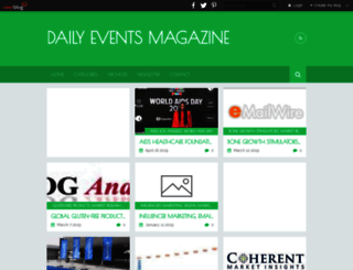 dailyevents.net screenshot