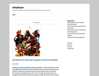 dailyflytyer.com screenshot