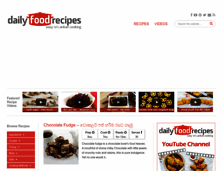 dailyfoodrecipes.com screenshot