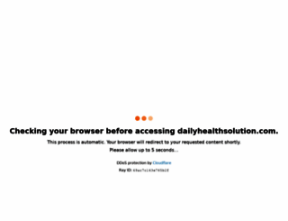 dailyhealthsolution.com screenshot