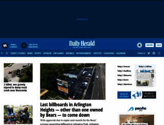 dailyherald.com screenshot