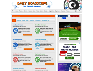 dailyhoroscope.es screenshot