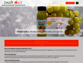 dailyjuice.co.in screenshot