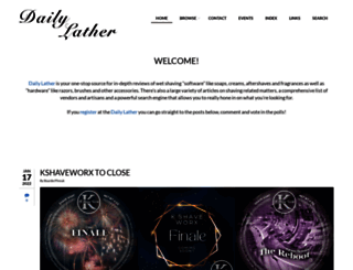 dailylather.com screenshot