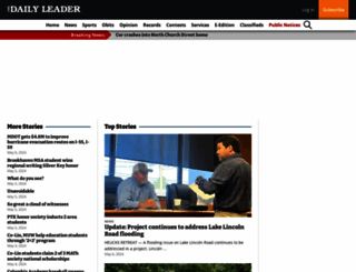 dailyleader.com screenshot