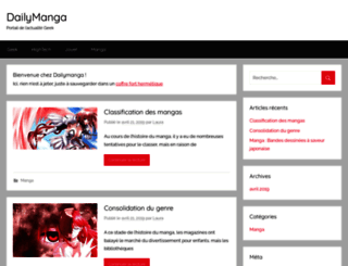 dailymanga.fr screenshot