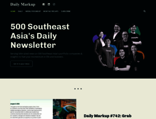 dailymarkup.com screenshot